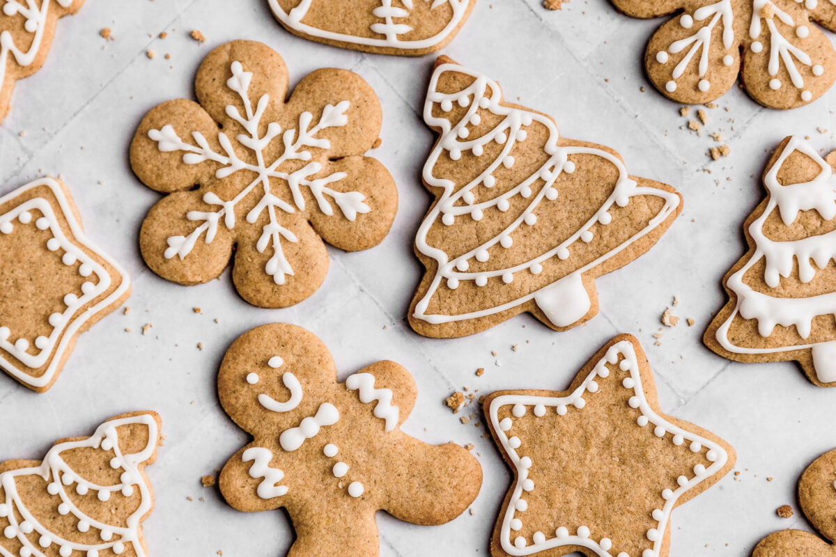 Decorated biscuits