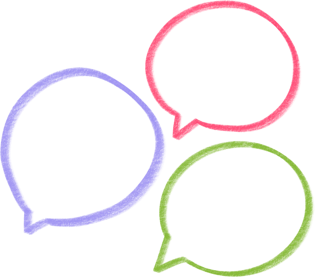 speech bubbles