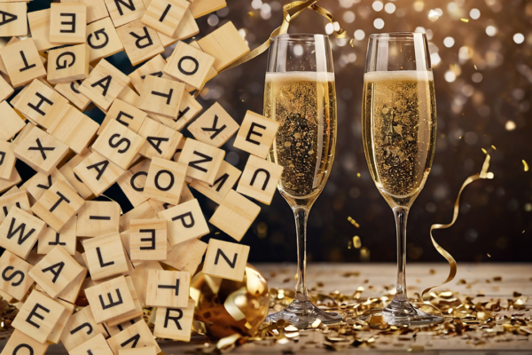 New Year’s Eve word scramble
