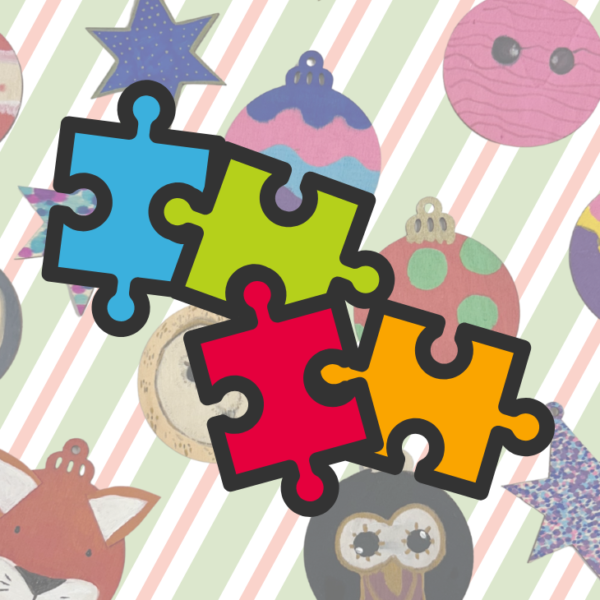 Christmas decorations jigsaw