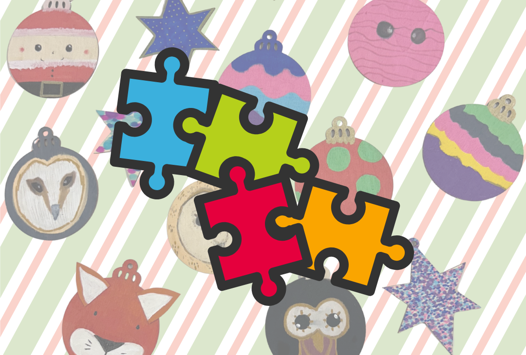 Christmas decorations jigsaw