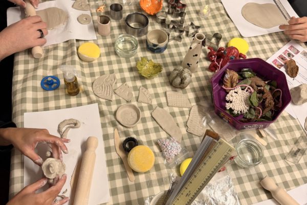 Occupational therapy: baking bread, pottery and walking for wellbeing